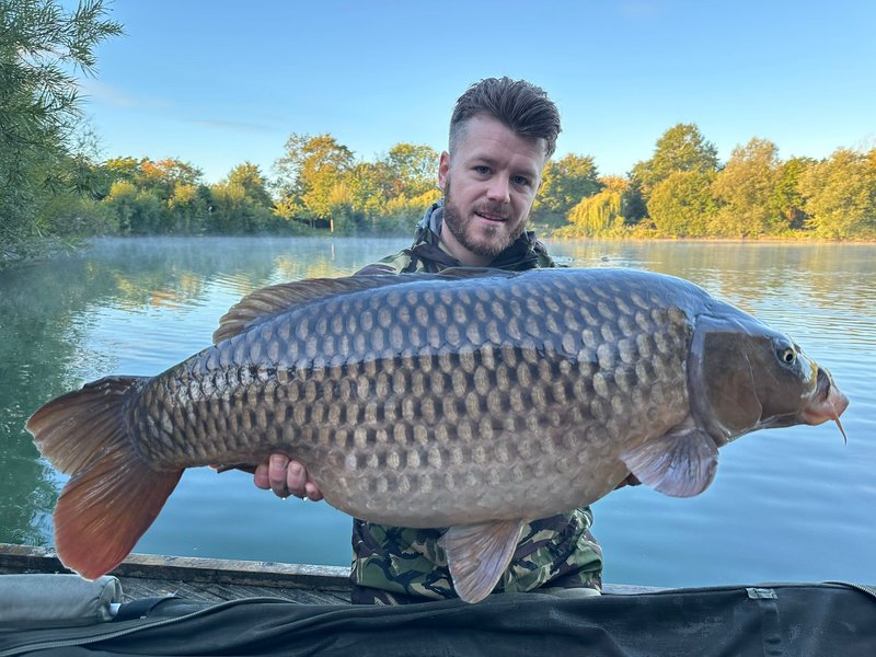 Ross Humble with a 35lb Common from Osprey Lodge on Cherry Lake.